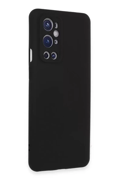 Newface One Plus 9 Pro Kılıf Nano içi Kadife Silikon - Siyah ürün görseli 1