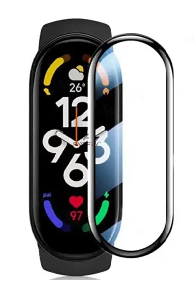 Newface Xiaomi Mi Band 8 Polymer Nano Ekran Koruyucu - Şeffaf ürün görseli 1