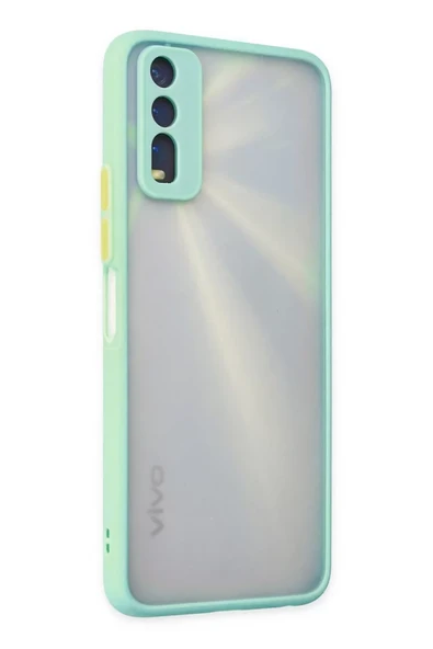 Newface Vivo Y11S Kılıf Montreal Silikon Kapak - Turkuaz ürün görseli 1