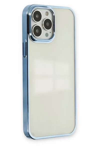 Newface Apple iPhone 14 Pro Kılıf Element Silikon - Sky Blue - Resim 2