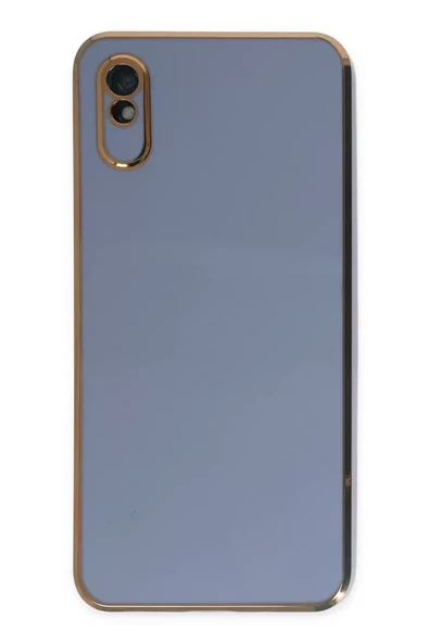 Newface Xiaomi Redmi 9A Kılıf Volet Silikon - Mavi ürün görseli 1