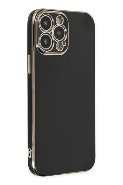 Newface Apple iPhone 14 Pro Kılıf Volet Silikon - Siyah ürün görseli 1