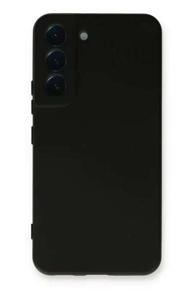 Newface Samsung Galaxy S22 Plus Kılıf Nano içi Kadife Silikon - Siyah ürün görseli 1