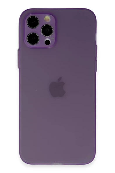 Newface Apple iPhone 12 Pro Kılıf Puma Silikon - Koyu Mor ürün görseli 1