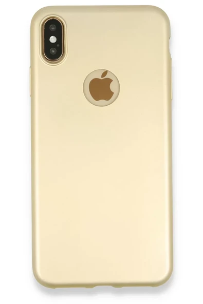 Newface Apple iPhone XS Max Kılıf First Silikon - Gold ürün görseli 1