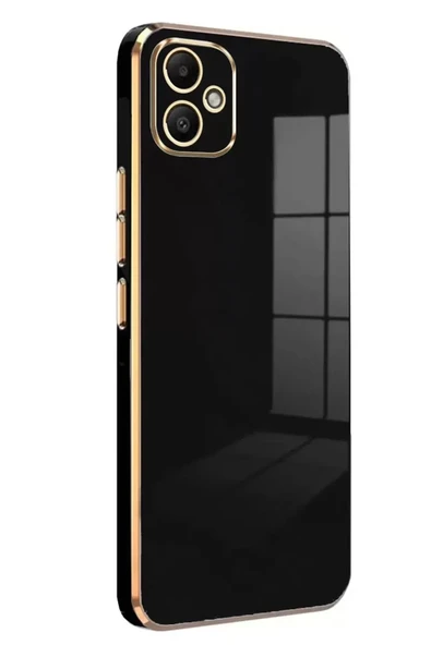 Newface Samsung Galaxy A05 Kılıf Volet Silikon - Siyah ürün görseli 1