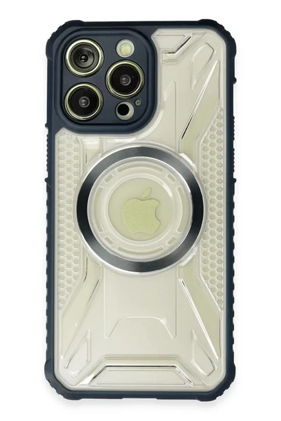 Newface Apple iPhone 13 Pro Kılıf Prag Magneticsafe Kapak - Lacivert ürün görseli 1