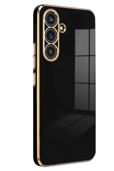 Newface Samsung Galaxy A26 Kılıf Volet Silikon - Siyah ürün görseli 1
