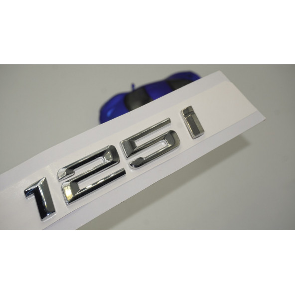 Bmw 125İ Bagaj Krom Metal 3M 3D Yazı Logo ürün görseli 1