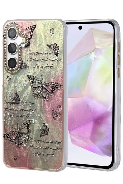 Newface Samsung Galaxy A35 5G Kılıf Blade Aynalı Desenli Kapak - Desen 6 ürün görseli 1