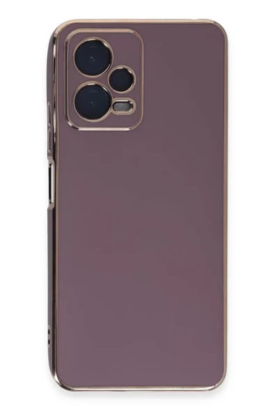 Newface Xiaomi Poco X5 5G Kılıf Volet Silikon - Mor ürün görseli 1