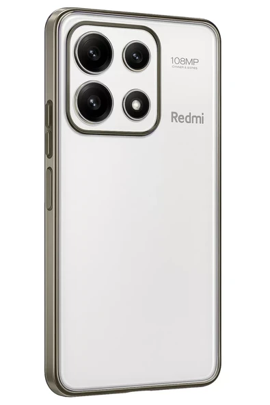 Newface Xiaomi Poco X6 Pro Kılıf Razer Lensli Silikon - Gold ürün görseli 1