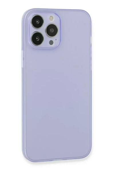 Newface Apple iPhone 13 Pro Max Kılıf Puma Silikon - Mor - Resim 3