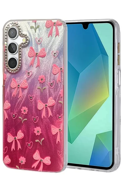 Newface Samsung Galaxy S25 Kılıf Blade Aynalı Desenli Kapak - Desen 3 ürün görseli 1