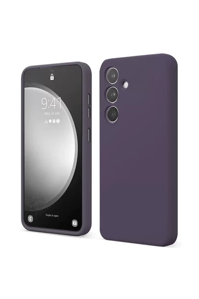 Newface Samsung Galaxy A14 4G Kılıf First Silikon - Mor ürün görseli 1