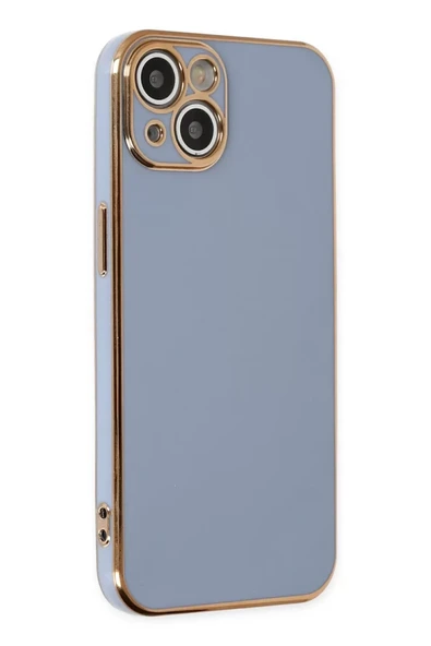 Newface Apple iPhone 14 Kılıf Volet Silikon - Mavi ürün görseli 1