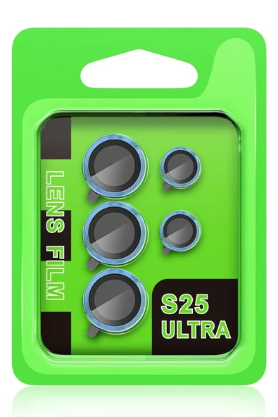 Newface Samsung Galaxy S25 Ultra Raze Metal Kamera Lens - Mavi ürün görseli 1