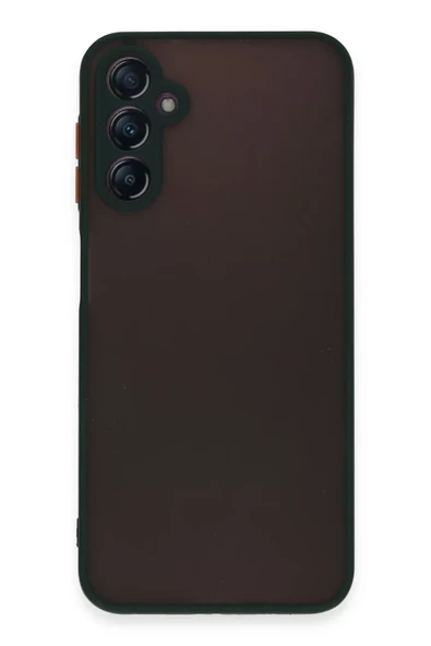 Newface Samsung Galaxy A14 4G Kılıf Montreal Silikon Kapak - Yeşil ürün görseli 1
