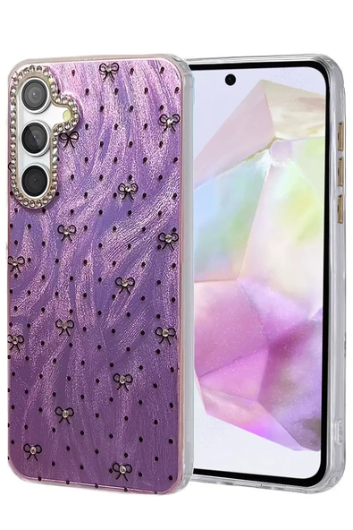 Newface Samsung Galaxy A35 5G Kılıf Blade Aynalı Desenli Kapak - Desen 2 ürün görseli 1