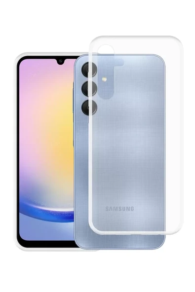 Newface Samsung Galaxy A25 5G Kılıf Lüx Şeffaf Silikon ürün görseli 1