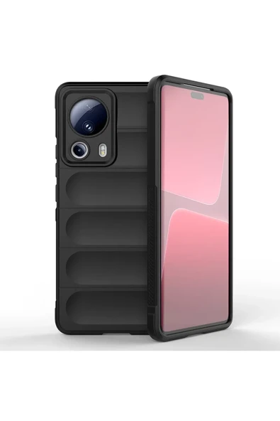 Newface Xiaomi Mi 13 Lite Kılıf Optimum Silikon - Siyah ürün görseli 1