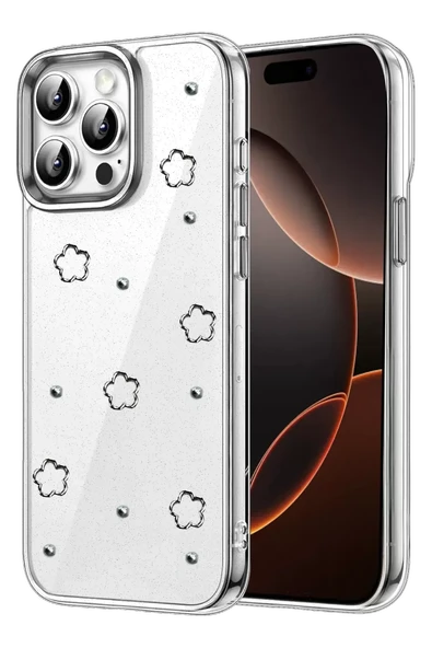 Newface Apple iPhone 15 Pro Fiyonk Desenli Kapak - Desen 2 ürün görseli 1