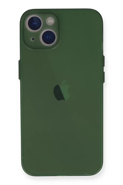 Newface Apple iPhone 14 Plus Kılıf PP Ultra İnce Kapak - Yeşil ürün görseli 1