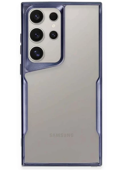 Newface Samsung Galaxy S25 Ultra Kılıf Boyi Silikon Kapak - Lacivert ürün görseli 1