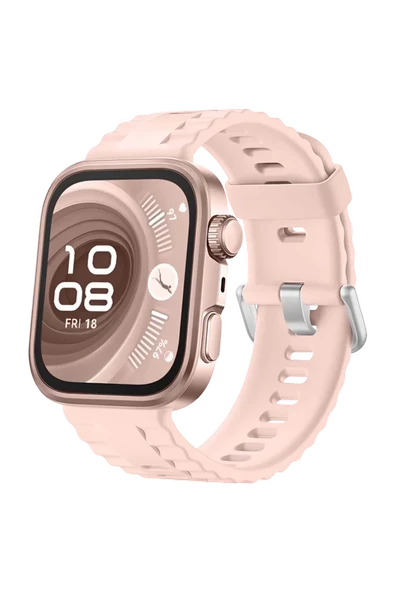 Newface Huawei Fit 4 Nova Silikon Kordon - Pembe ürün görseli 1