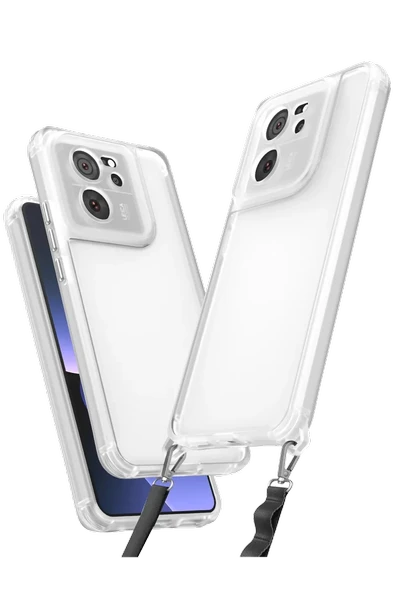 Newface Xiaomi Mi 13T Pro Kılıf Penta Silikon Kılıf - Şeffaf ürün görseli 1