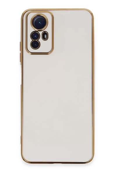 Newface Xiaomi Redmi Note 12S Kılıf Volet Silikon - Beyaz ürün görseli 1