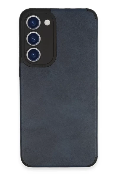 Newface Samsung Galaxy S23 Plus Kılıf Loop Deri Silikon - Lacivert ürün görseli 1