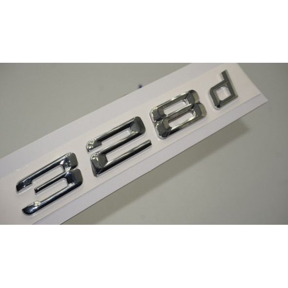 Bmw 328d Bagaj Krom Metal 3M 3D Yazı Logo ürün görseli 1