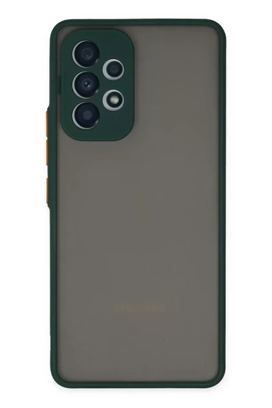 Newface Samsung Galaxy A73 5G Kılıf Montreal Silikon Kapak - Yeşil ürün görseli 1