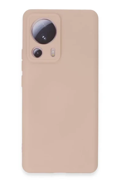 Newface Xiaomi Mi 13 Lite Kılıf Nano içi Kadife Silikon - Pudra ürün görseli 1