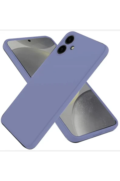 Newface Samsung Galaxy A06 Kılıf First Silikon - Lila ürün görseli 1