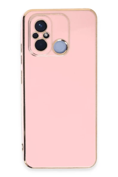 Newface Xiaomi Redmi 12C Kılıf Volet Silikon - Pembe ürün görseli 1
