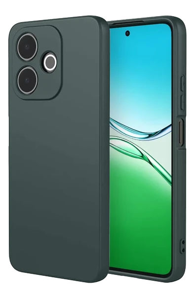 Newface Oppo A5 Pro 4G First Silikon - Koyu Yeşil ürün görseli 1