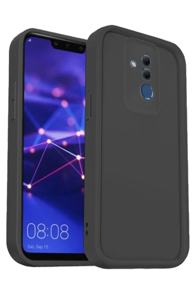 Newface Huawei Mate 20 Lite Kılıf Viera Silikon - Siyah ürün görseli 1