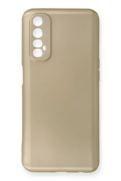 Newface Realme 7 Kılıf First Silikon - Gold ürün görseli 1
