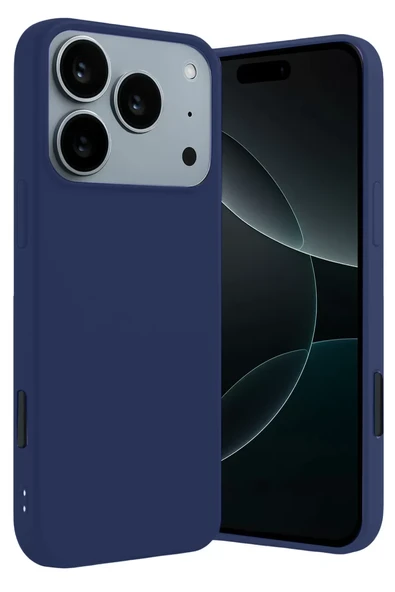 Newface Apple iPhone 17 Pro First Silikon - Lacivert ürün görseli 1