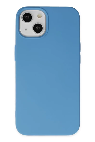 Newface Apple iPhone 15 Pro Kılıf Nano içi Kadife Silikon - Mavi ürün görseli 1