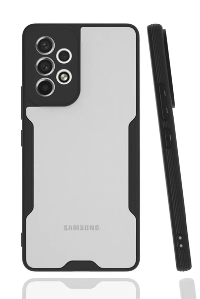 Newface Samsung Galaxy A53 5G Kılıf Platin Silikon - Siyah ürün görseli 1