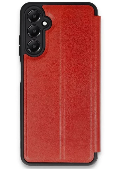 Newface Samsung Galaxy A26 Kılıf Flip Cover - Kırmızı ürün görseli 1