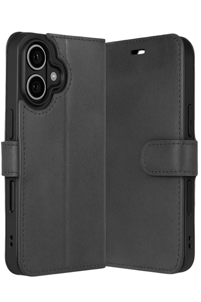 Newface Apple iPhone 17 Trend S Plus Kapaklı Kılıf - Siyah ürün görseli 1
