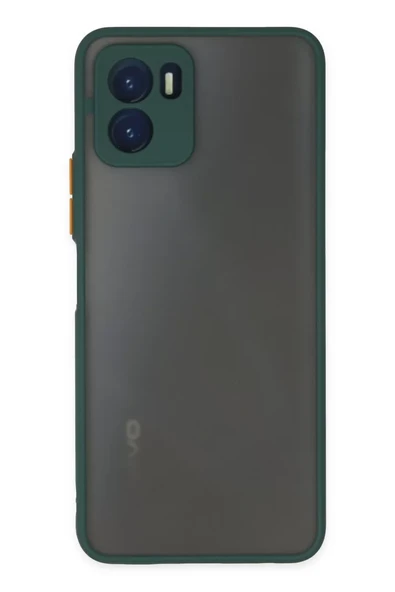 Newface Vivo Y15S Kılıf Montreal Silikon Kapak - Yeşil ürün görseli 1