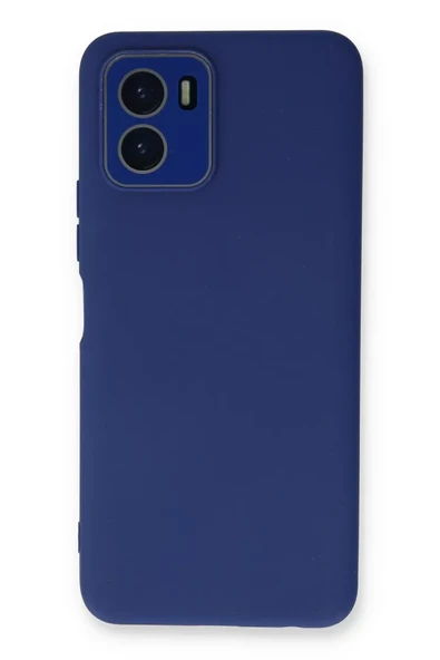 Newface Vivo Y15S Kılıf Lansman Glass Kapak - Sky Blue ürün görseli 1