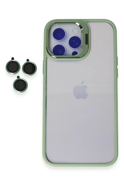 Joko Apple iPhone 15 Pro Max Kılıf Roblox Lens Standlı Kapak - Yeşil ürün görseli 1