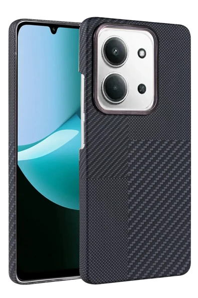 Newface Xiaomi Redmi 15C 4G Vega Magsafe Kapak - Siyah ürün görseli 1