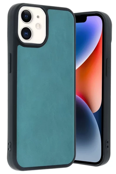 Newface Apple iPhone 11 Kılıf Aras Deri Kapak - Açık Yeşil ürün görseli 1